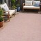 Edge Collections - 5' x 7' - Red - Inviting Power Loom Area Rug - 1 Piece